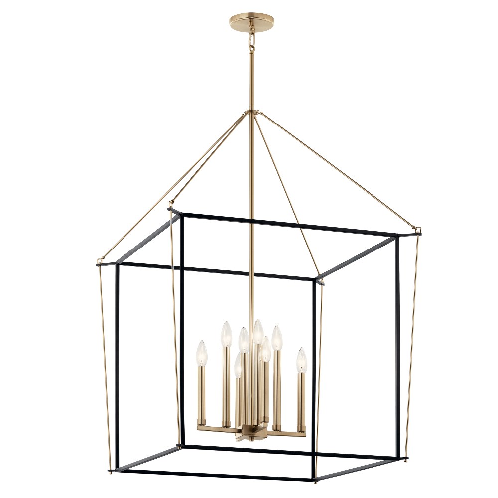 Kichler Lighting - Eisley - 8 Light Foyer Pendant-40.25 Inches Tall and 28.25