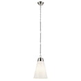 thumbnail image 1 of 52661PN Kichler Lighting Marsailli - 1 Light Pendant-19 Inch Tall and 11.5 Inch Wide-Polished Nickel Finish-Cased Opal Glass Color, 1 of 6