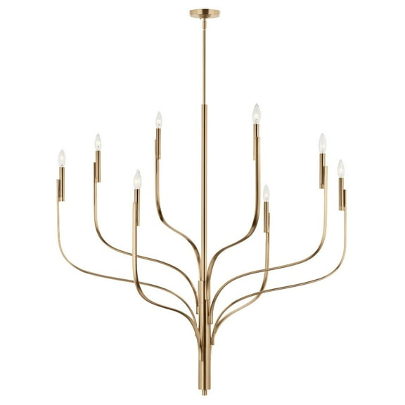 Kichler Lighting - Livadia - 8 Light Chandelier-47.75 Inches Tall and 47.75
