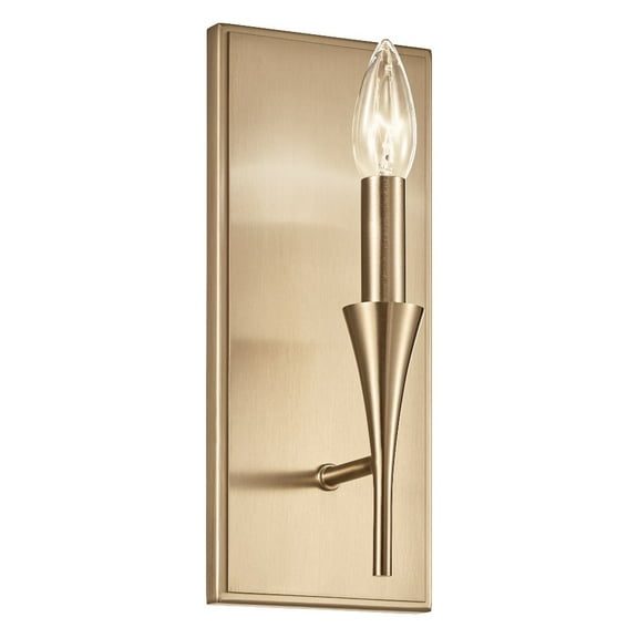 52694CPZ Kichler Lighting Alvaro - 1 Light Wall Sconce-11.5 Inches Tall and 5 Inches Wide-Champagne Bronze Finish