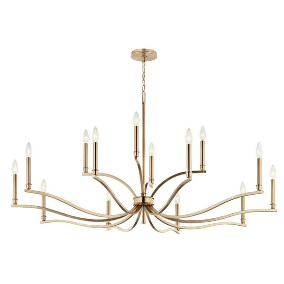 Kichler Lighting - Malene - 14 Light Chandelier-27.25 Inches Tall and 52.75