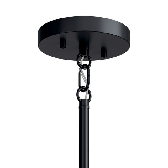 52717BK Kichler Lighting Madden - 5 Light Chandelier-17 Inches Tall and 26 Inches Wide-Black Finish