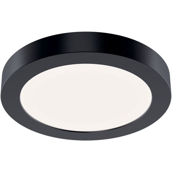 Kichler 5300530 Ara 6" Wide Flush Mount Drum Ceiling Fixture - Black