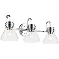 thumbnail image 1 of Kichler 55155CHCLR Farum 3 Light 26" Wide Vanity Light - Chrome, 1 of 7