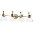 thumbnail image 1 of Kichler 55156Clr Farum 4 Light 34" Wide Vanity Light - Bronze, 1 of 7
