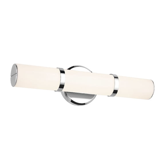 55187CHLED Kichler Lighting Rosh - 18.4W 1 LED Wall Sconce-5 Inch Tall and 18 Inch Wide-Chrome Finish