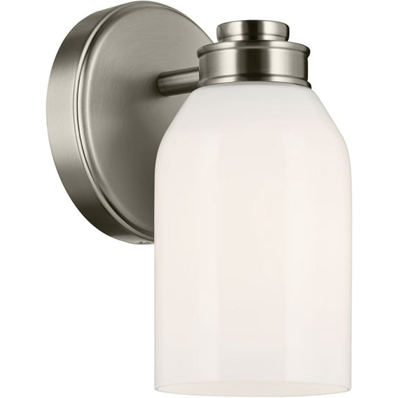 Kichler 55200 Shae 8" Tall Bathroom Sconce - Nickel