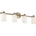 thumbnail image 1 of Kichler 55203CPZ Shae 4 Light 32" Wide Vanity Light - Bronze, 1 of 7