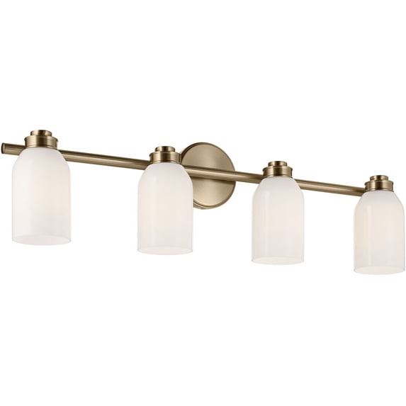Kichler 55203CPZ Shae 4 Light 32" Wide Vanity Light - Bronze