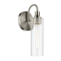 55209NI Kichler Lighting Kavi - 1 Light Wall Sconce-13 Inch Tall and 5 Inch Wide-Brushed Nickel Finish