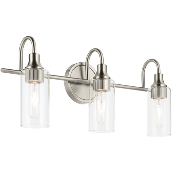 Kichler 55211 Kavi 3 Light 23" Wide Vanity Light - Nickel
