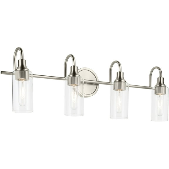 Kichler 55212 Kavi 4 Light 32" Wide Vanity Light - Nickel