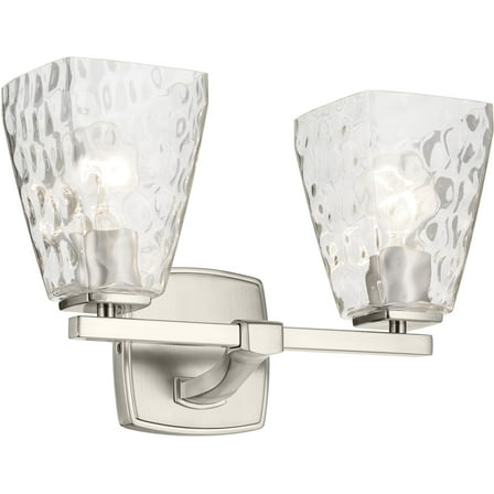 Kichler 55215Wtr Marant 2 Light 14" Wide Vanity Light - Nickel