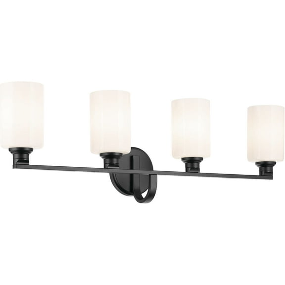 Kichler 55227 Gioe 4 Light 32" Wide Vanity Light - Black