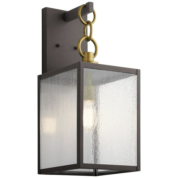 Kichler 59007 Lahden 22" Tall Outdoor Wall Sconce - Weathered Zinc
