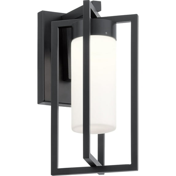 Kichler 59070Led Drega 14" Tall Led Outdoor Wall Sconce - Black