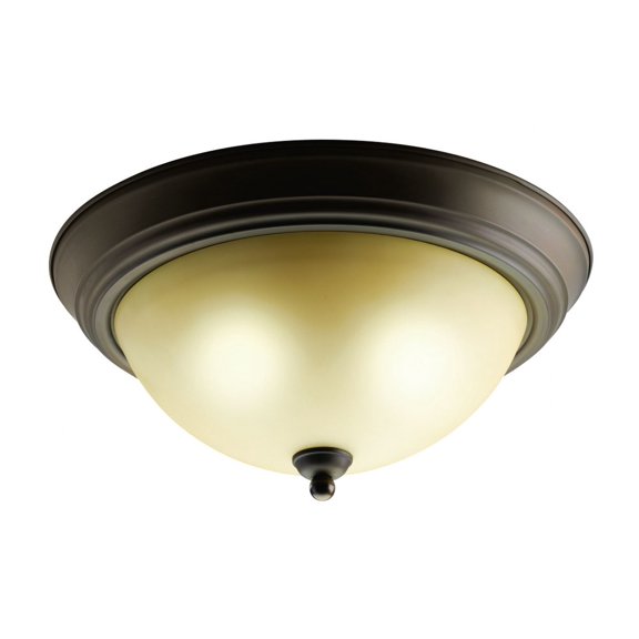 8109OZ-Kichler Lighting-Two Light Flush Mount  Olde Bronze Finish