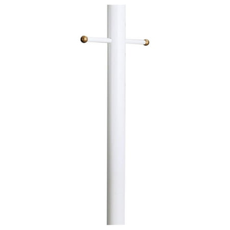 Kichler 9501WH Outdoor Accessory Post w/Int Photocell & Ladder in White