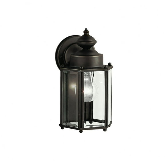 Kichler 9618 New Street Collection 1 Light 10" Outdoor Wall Light - Bronze