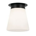 thumbnail image 1 of 52585BK Kichler Lighting Albers - 1 Light Flush Mount-10 Inches Tall and 8.5 Inches Wide-Black Finish, 1 of 11
