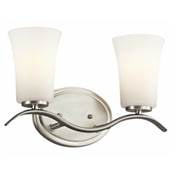 Kichler Lighting Armida - Two Light Bath Bar, Chrome Finish
