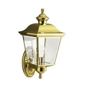 Kichler Bay Shore 971 Outdoor Wall Lantern - Polished Brass