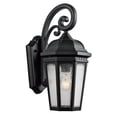 thumbnail image 1 of Kichler Builder 9033BKT Courtyard Outdoor Wall 1 Light in Textured Black, 1 of 7