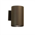 thumbnail image 1 of Kichler Cans and Bullets Outdoor Wall 1 Light Incandescent in Architectural Bronze, 1 of 1