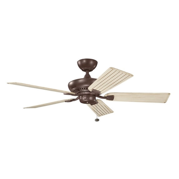 Kichler Climates 52" Ceiling Fan in Antique Satin Silver
