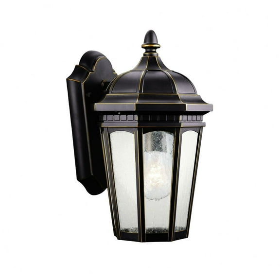 Kichler Courtyard 903 Outdoor Wall Lantern - Rubbed Bronze