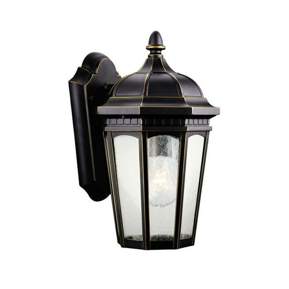 Kichler Courtyard 903 Outdoor Wall Lantern - Rubbed Bronze