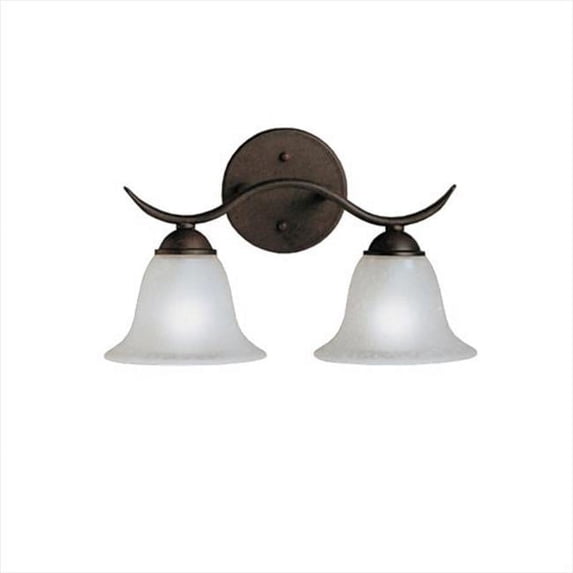 Kichler Dover 2 Light Bath in Tannery Bronze