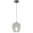 thumbnail image 1 of Kichler Eclectic 1-light Brushed Nickel Mini Pendant, 1 of 7