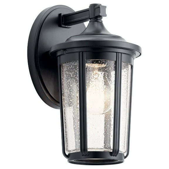 Kichler Fairfield 11" High Black Outdoor Wall Light