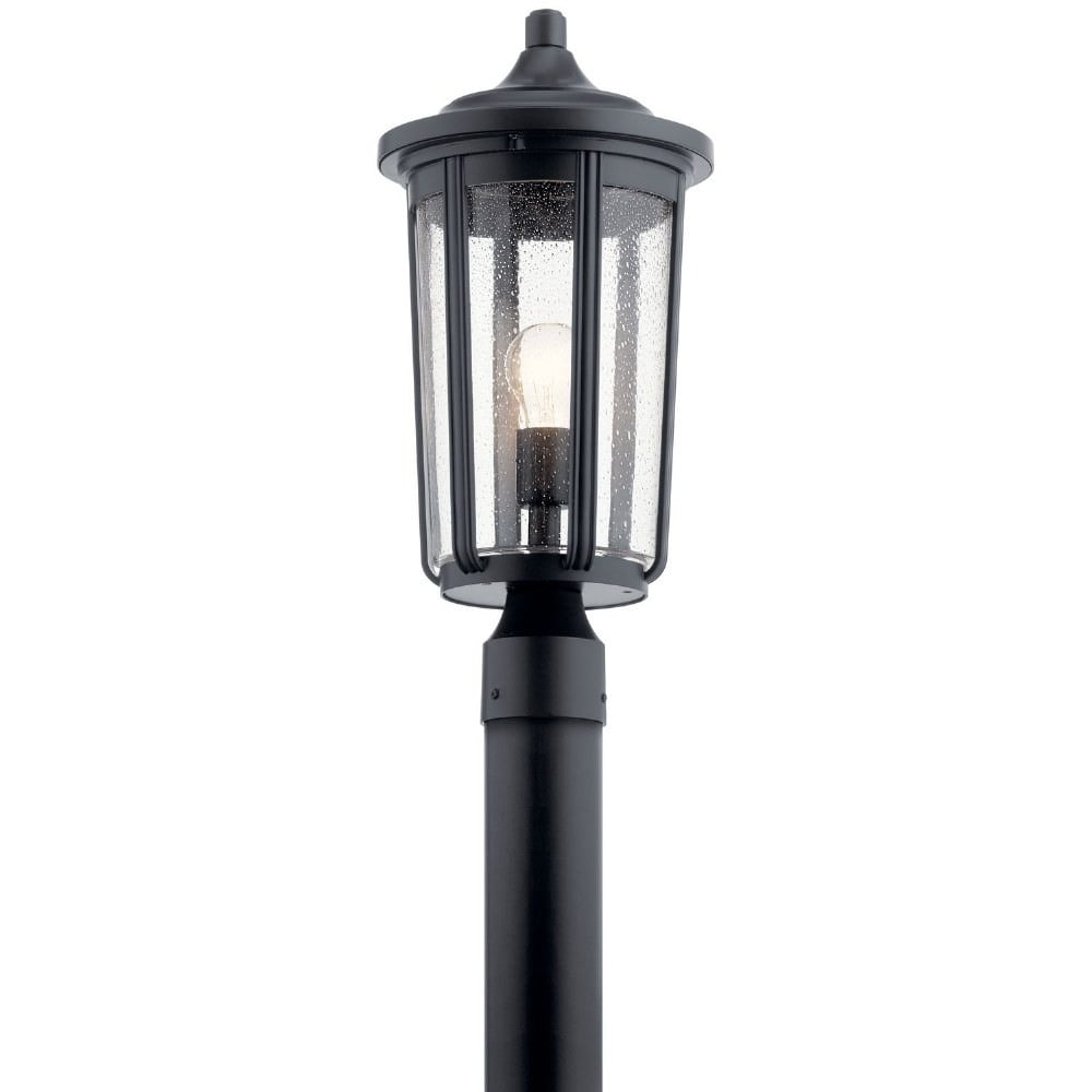 Kichler Fairfield 19 1/4" High Black Outdoor Post Light