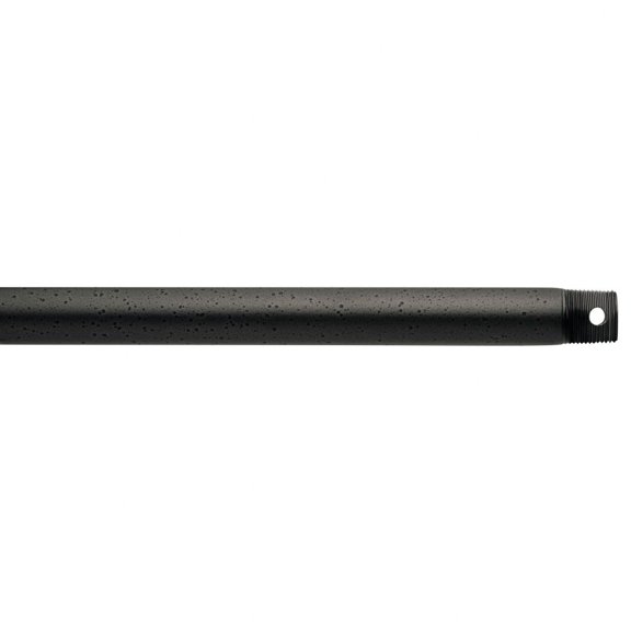 360004AVI-Kichler Lighting-Downrod - Climates - Downrod for use with Kichler Fans-48 Inch Down Rod Length-Anvil Iron Finish