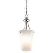 Kichler Lighting 43509NI Keiran 1 Light Foyer Pendant,Brushed Nickel