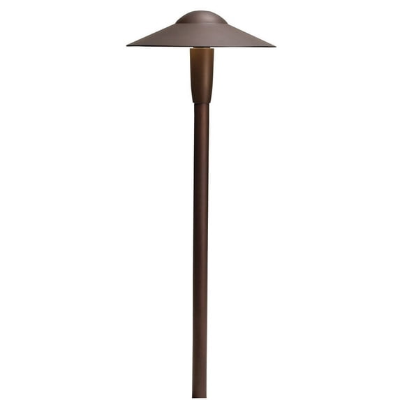 Kichler Landscape 8 1/4" Wide LED Bronze Dome Path Light