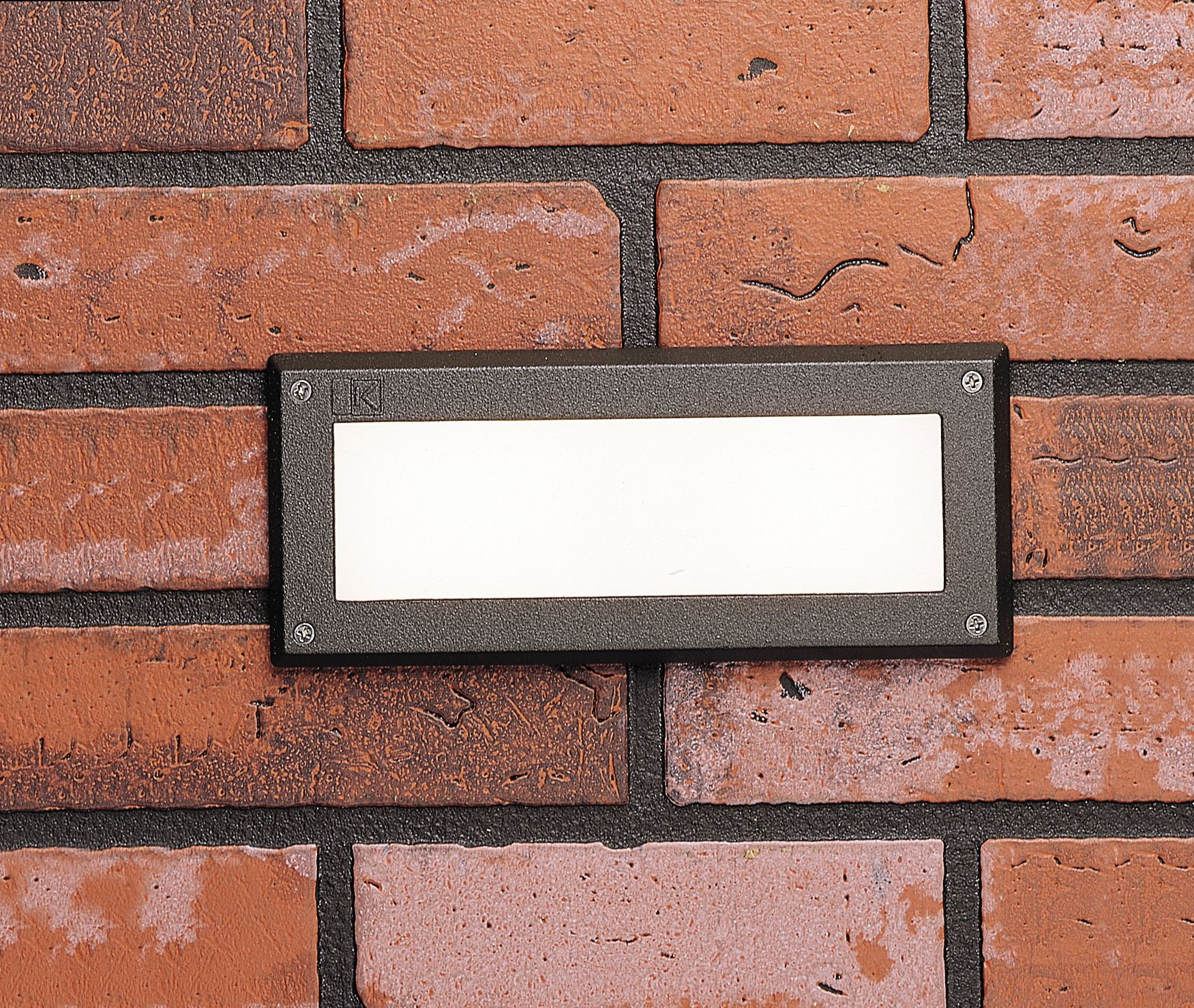 Distressed Bronze LED Pathway Brick Light