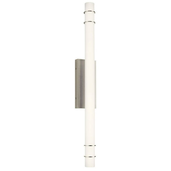 Kichler Lighting 11254NILED Korona Transitional Bathroom Light In Brushed Nickel