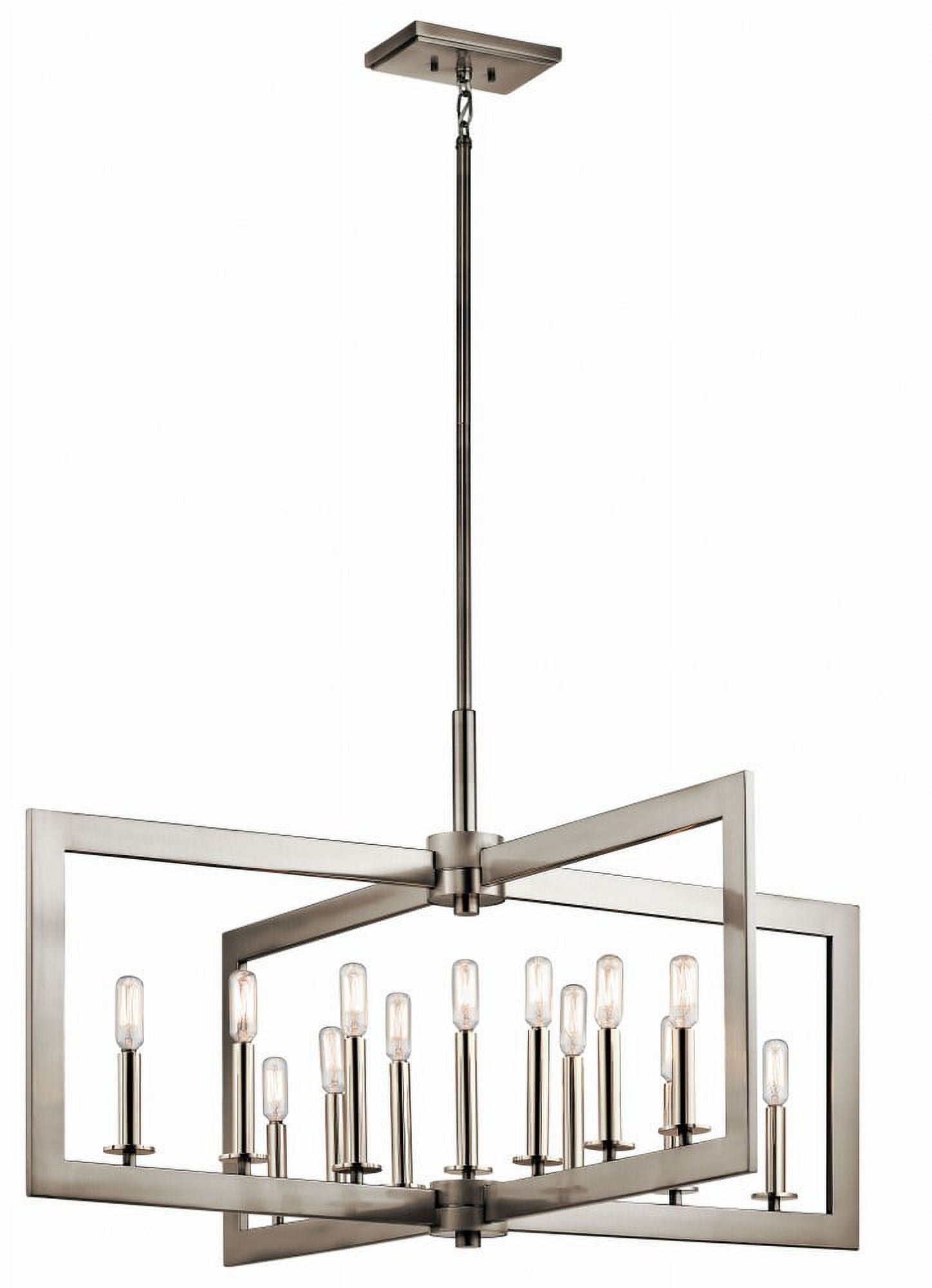 Kichler Lighting 13 Light Linear Chandelier Cullen Thirteen Light