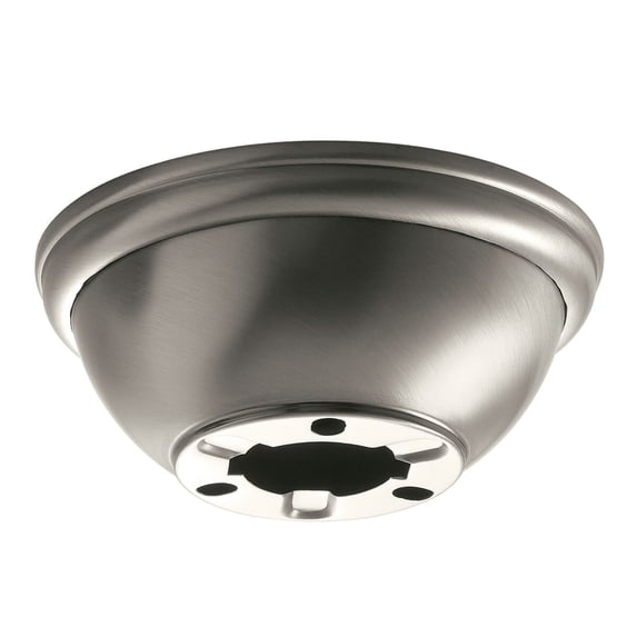 Kichler Lighting 337008MCH Accessory Midnight Chrome Flush Mount Kit,