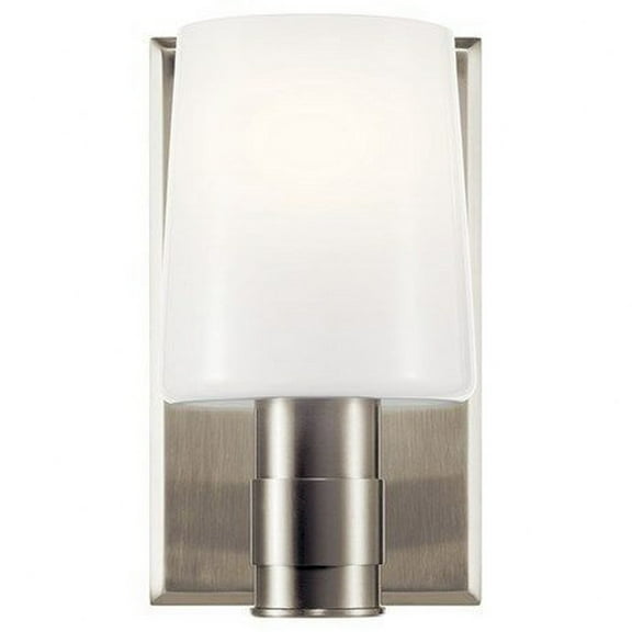55174NI Kichler Lighting Adani - 1 Light Wall Sconce In Modern Style-8.5 Inches Tall and 5 Inches Wide-Brushed Nickel Finish