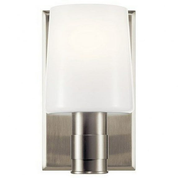 55174NI Kichler Lighting Adani - 1 Light Wall Sconce In Modern Style-8.5 Inches Tall and 5 Inches Wide-Brushed Nickel Finish