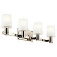 thumbnail image 1 of 55177PN-Kichler Lighting-Adani - 4 Light Bath Vanity In Modern Style-8.25 Inches Tall and 30 Inches Wide-Polished Nickel Finish, 1 of 2