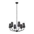 thumbnail image 1 of 52508BK Kichler Lighting Adeena - 6 Light Chandelier In Traditional Style-19.5 Inches Tall and 26.75 Inches Wide-Black Finish    -Traditional, 1 of 9