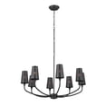 thumbnail image 1 of 52509BK Kichler Lighting Adeena - 8 Light Chandelier In Traditional Style-24.5 Inches Tall and 36.5 Inches Wide-Black Finish    -Traditional, 1 of 9