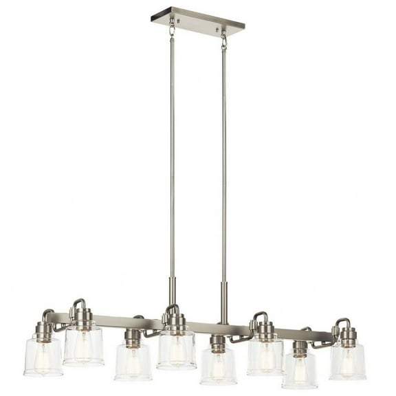 Kichler Lighting - Aivian - 8 Light Double Linear Chandelier In Vintage
