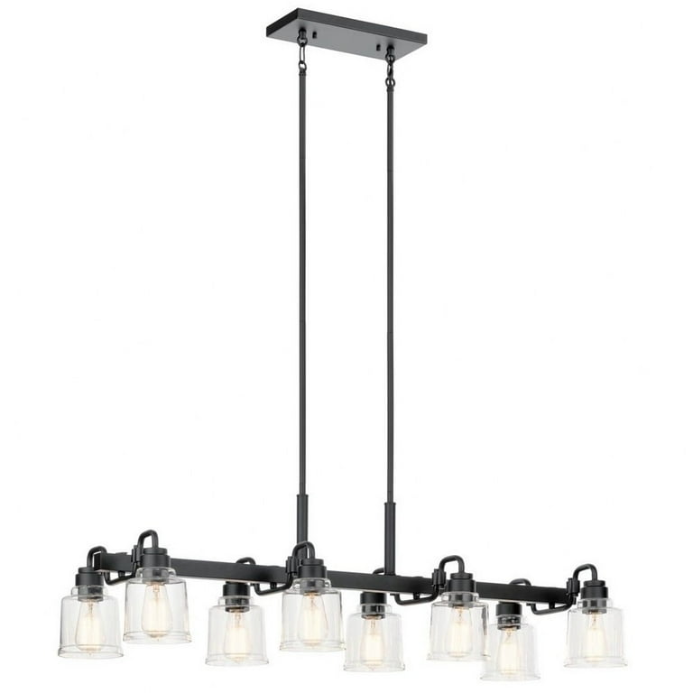 Kichler Aivian 8-Light Black Vintage Chandelier
