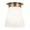 thumbnail image 1 of 52585CPZ Kichler Lighting Albers - 1 Light Flush Mount-10 Inches Tall and 8.5 Inches Wide-Champagne Bronze Finish, 1 of 9